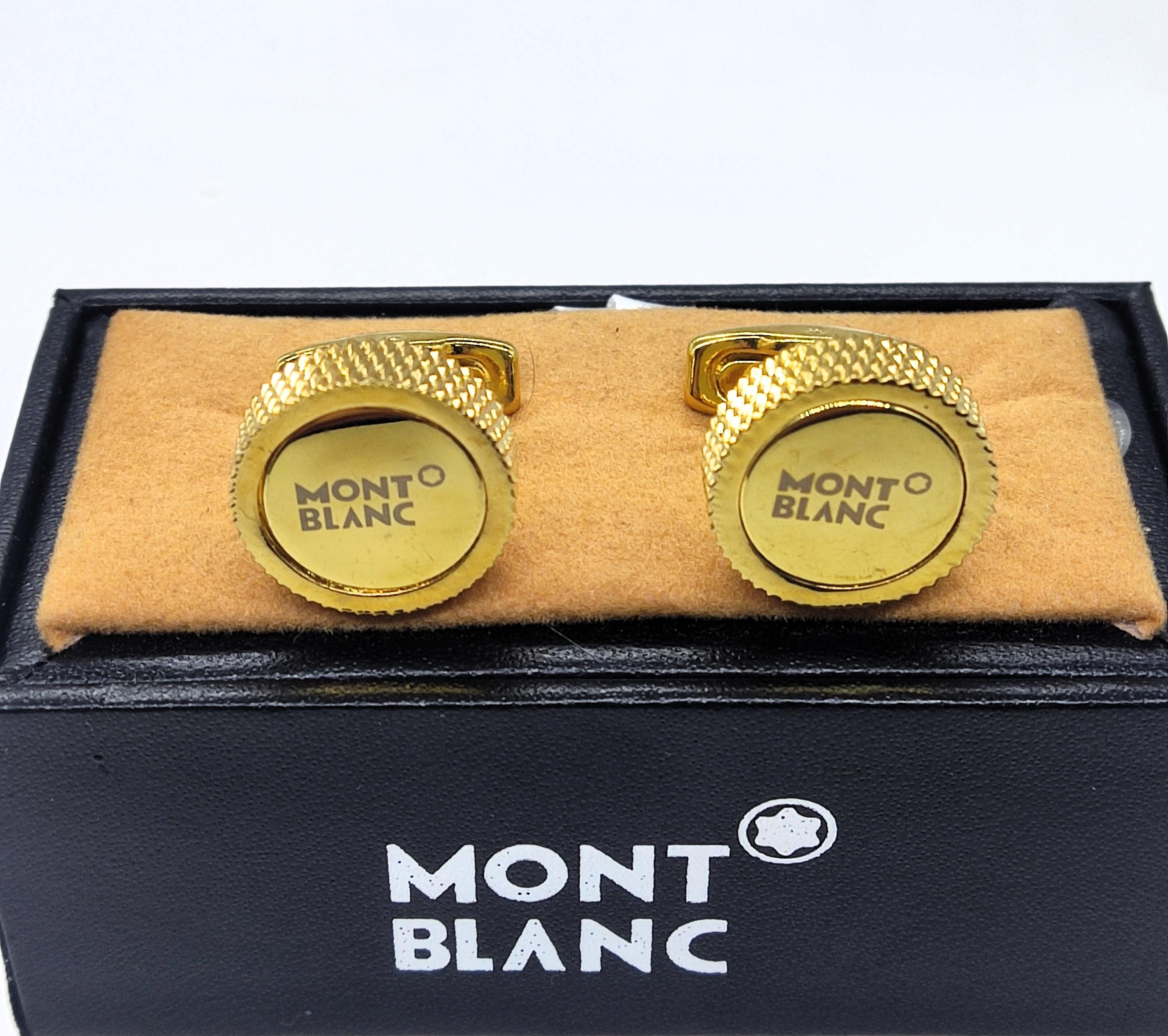 Mont blanc cufflinks - Etsy 日本