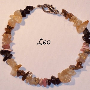 Zodiac Bracelet Leo July 23 August 22 image 2