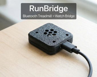 RunBridge: Bluetooth-Laufband zuarmbanduhr Uhr DIY Kit (Digitaler Download, Firmeware & Anleitung)