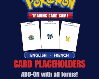 Pokémon Card Placeholders PDF With Sprites – All 1025 Pokémon