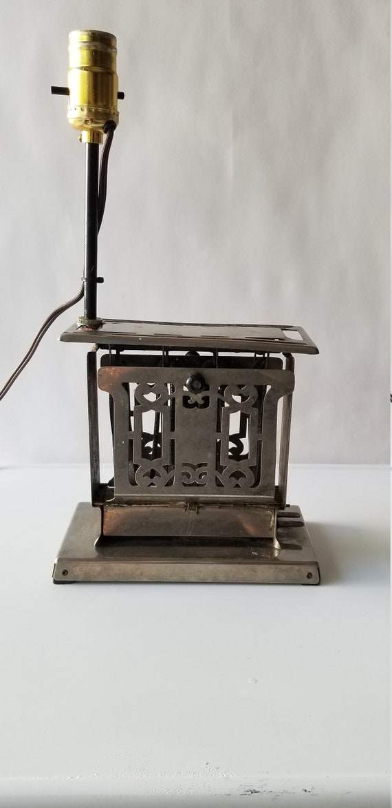 Vintage Victorian Toaster Lamp | Etsy