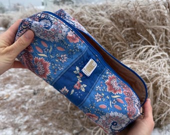 Pochette de voyage Souleiado en tissu français
