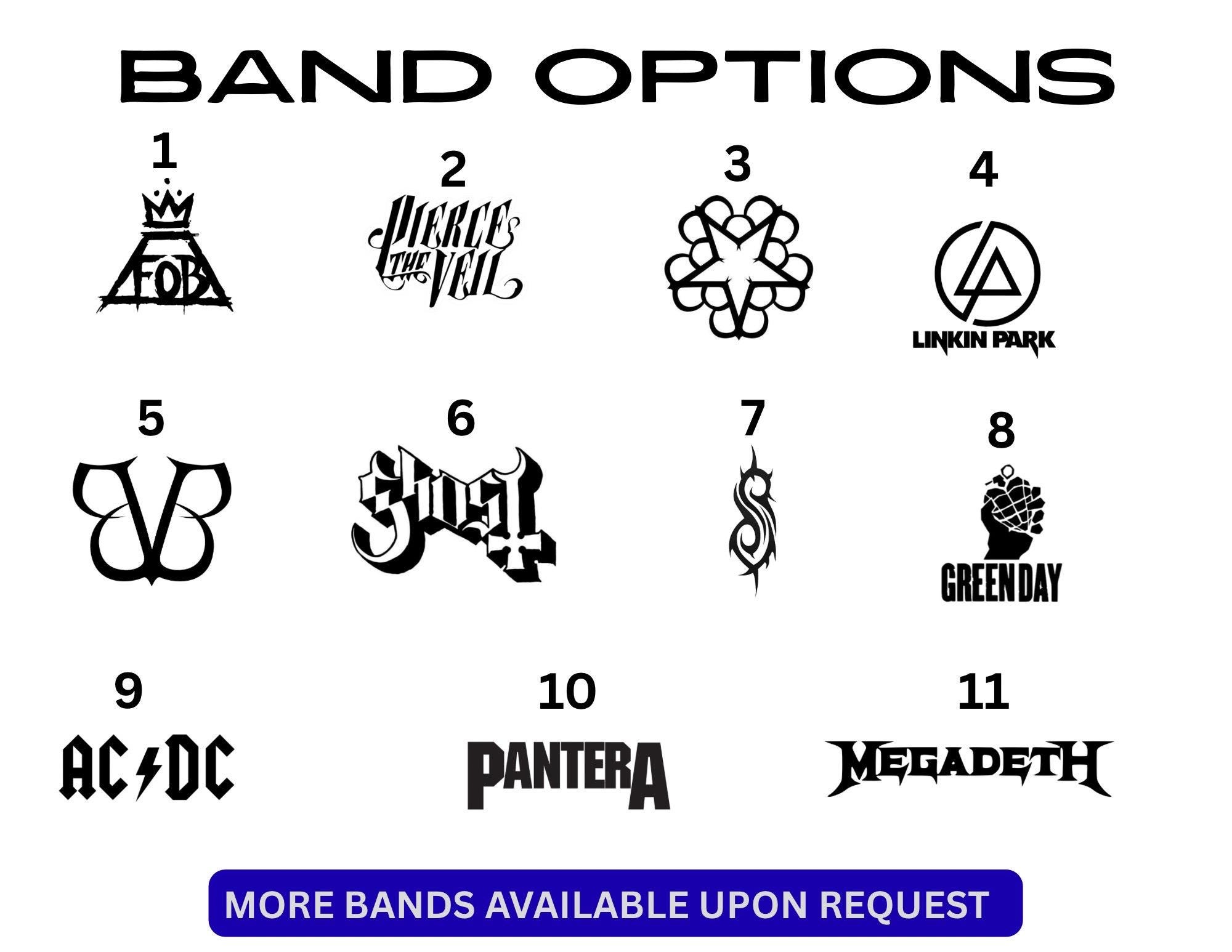 Rock band stickers - Etsy 日本
