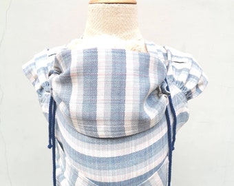 BEST baby wrap carrier for newborn - Wrap Conversion Mei Tai baby carrier newborn - BaBy Blue handwoven Meh Dai sling 100% cotton
