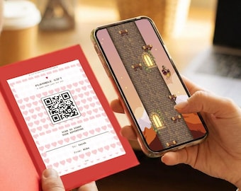 Custom Love Story Mobile Game: Personalized Anniversary Gift