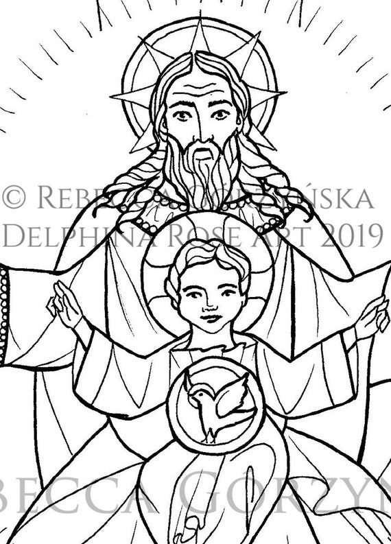 Dibujo católico para colorear Señal de la Cruz Santísima católicos para colorear Dibujo católico para colorear Señal de la Cruz Santísima