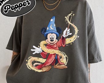 Comfort Colors® Disney Fantasia Shirt, Disneyworld Shirt, Wizard Mickey And Friends Shirt, Fantasmic Shirt, Some Imagination Huh Shirt