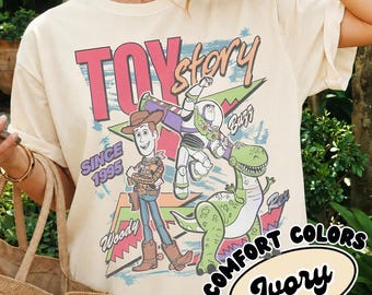 Comfort Colors Toy Story Shirt, You've Got A Friend In Me Shirt, Disney Pixar Shirt, Disneyland Trip Shirt, Woody Buzz Lightyear Shirt