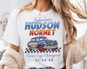 Comfort Colors Hudson Hornet Shirt, Disney Pixar Cars Shirt, Disneyland Radiator Springs Shirt, Doc Hudson Shirt, Disneyworld Trip Shirt