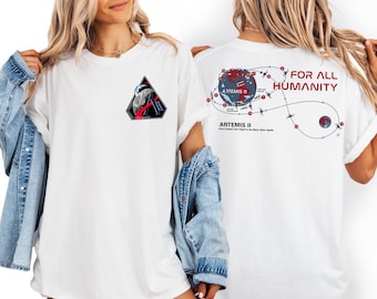 Comfort Colors Artemis II Shirt, Nasa Shirt, Astronomy Shirt, Rocket Launch Shirt, Artemis 2 Shirt, Astronaut Shirt, Space Shirt, Moon Shirt