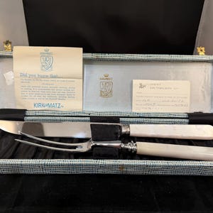 Kirk Matz Knife Set - Etsy