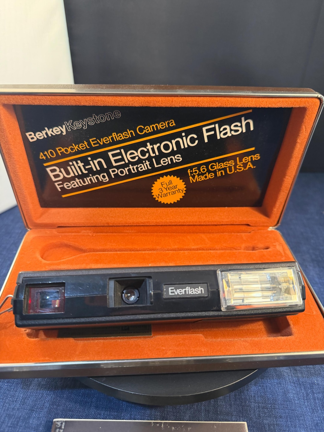 Berkey Keystone Pocket Everflash Camera With Deluxe Case Original - Etsy