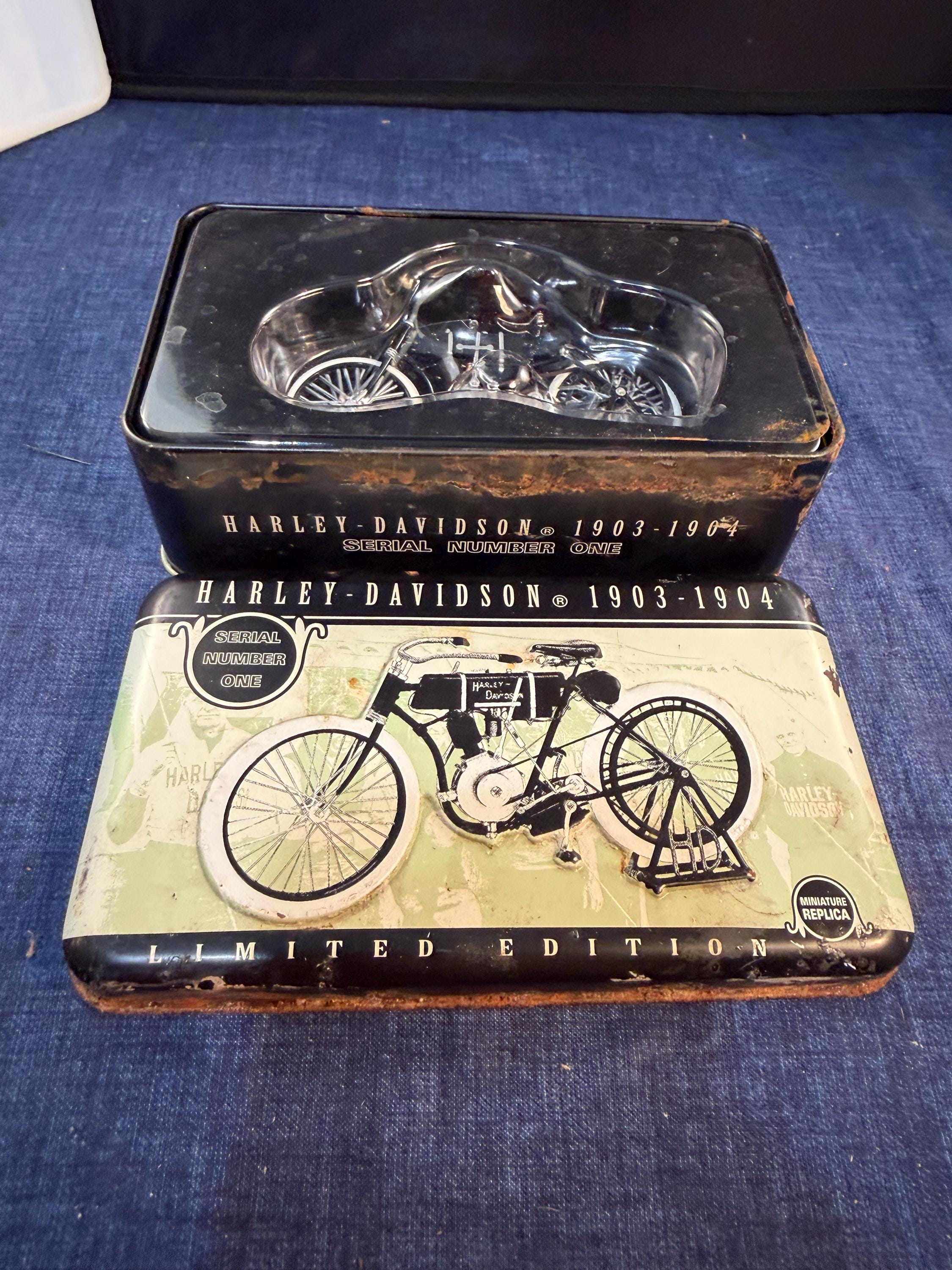 ホビー・楽器・アート harley hd collectible serial number one Vintage Harley Davidson Serial Number One Miniature Replica 1903