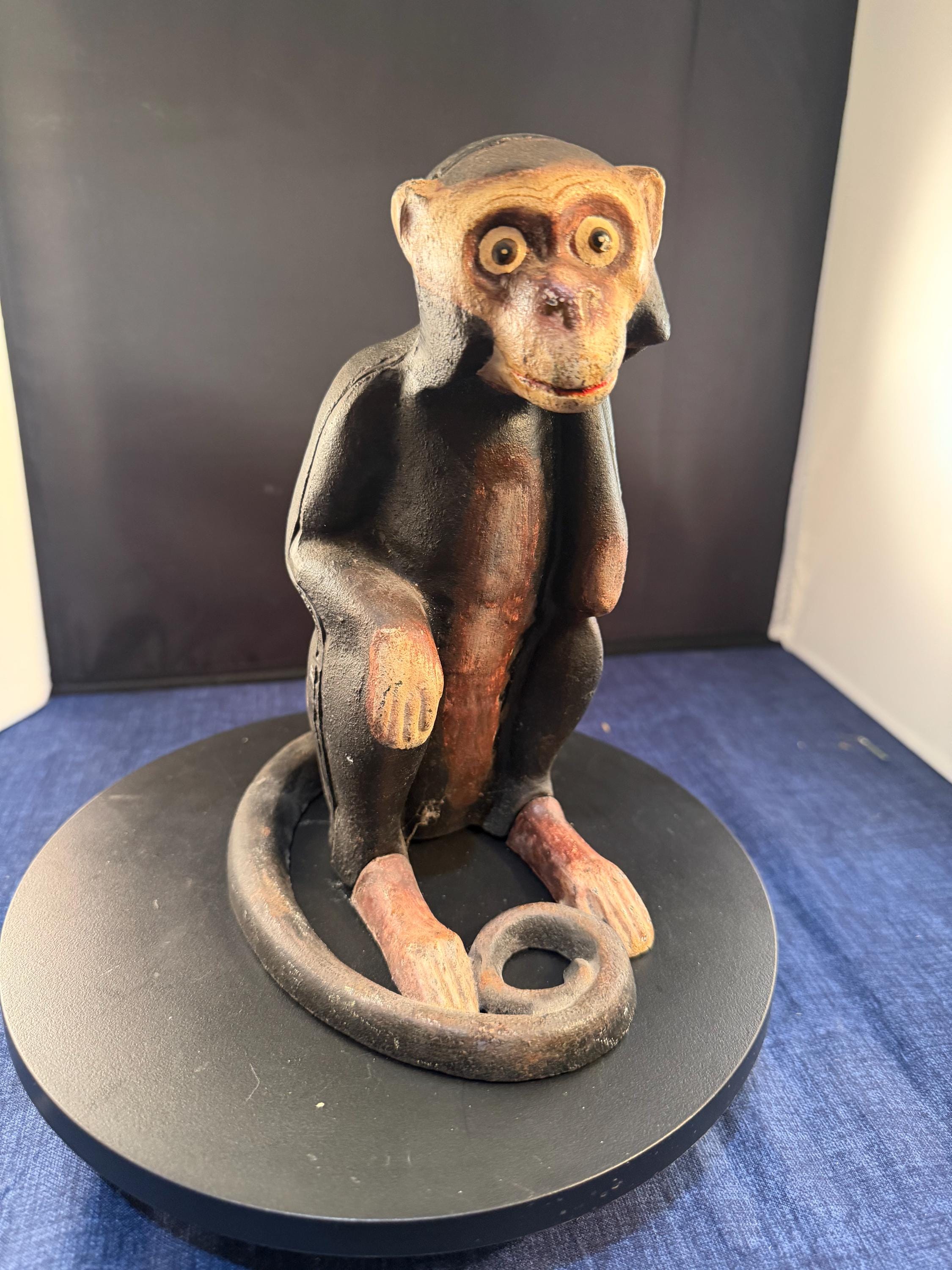 Vintage Monkey Bank - Etsy