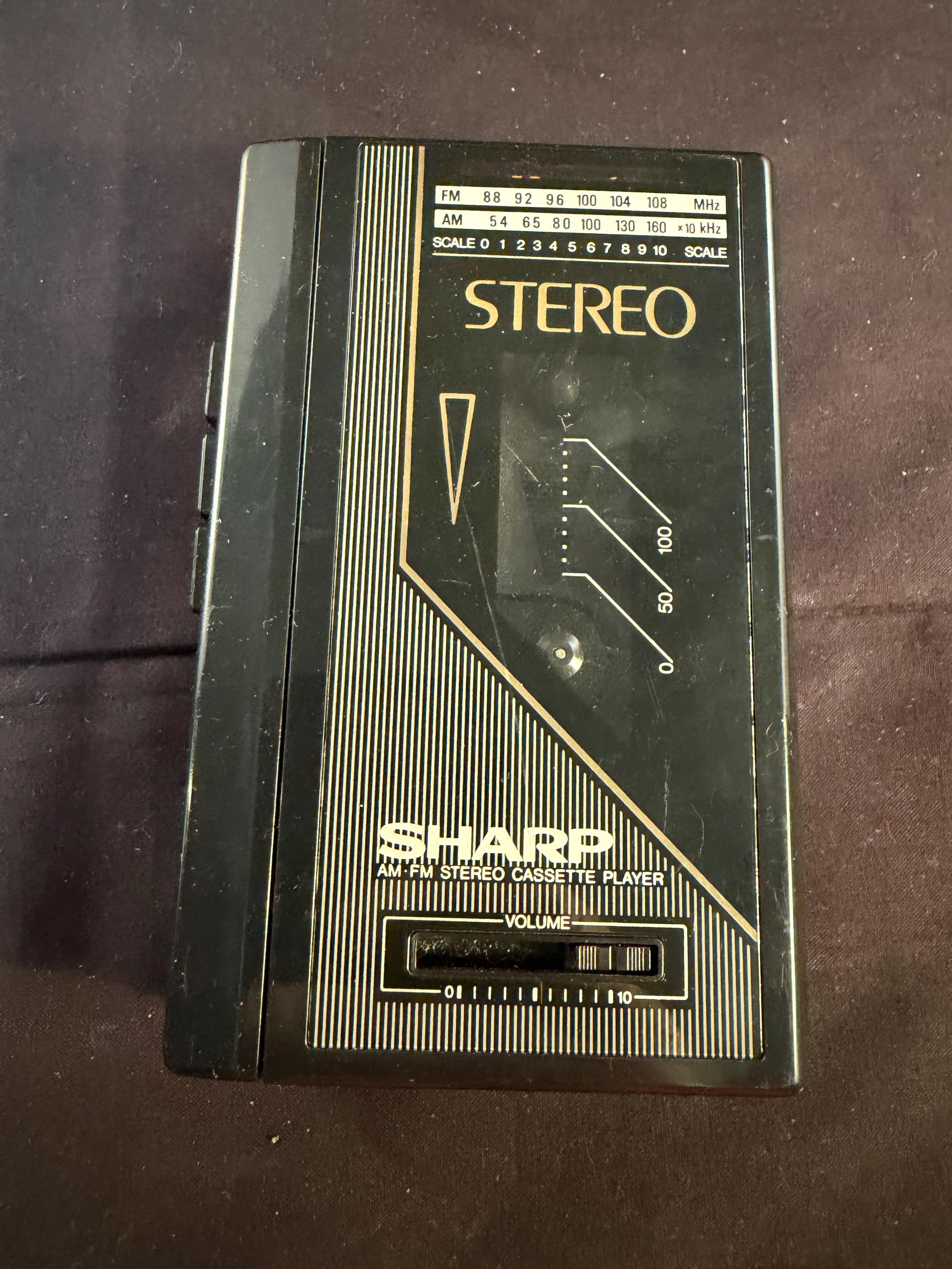 再値下げ❗SHARP GT-22 カセットプレーヤー イエロー Sharp Cassette Player - Etsy