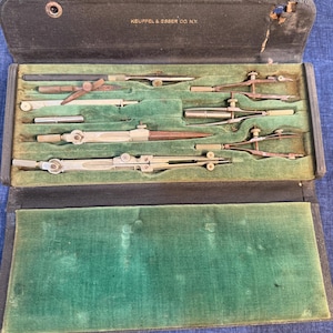 Vintage Keuffel and Esser Drafting Set - Etsy