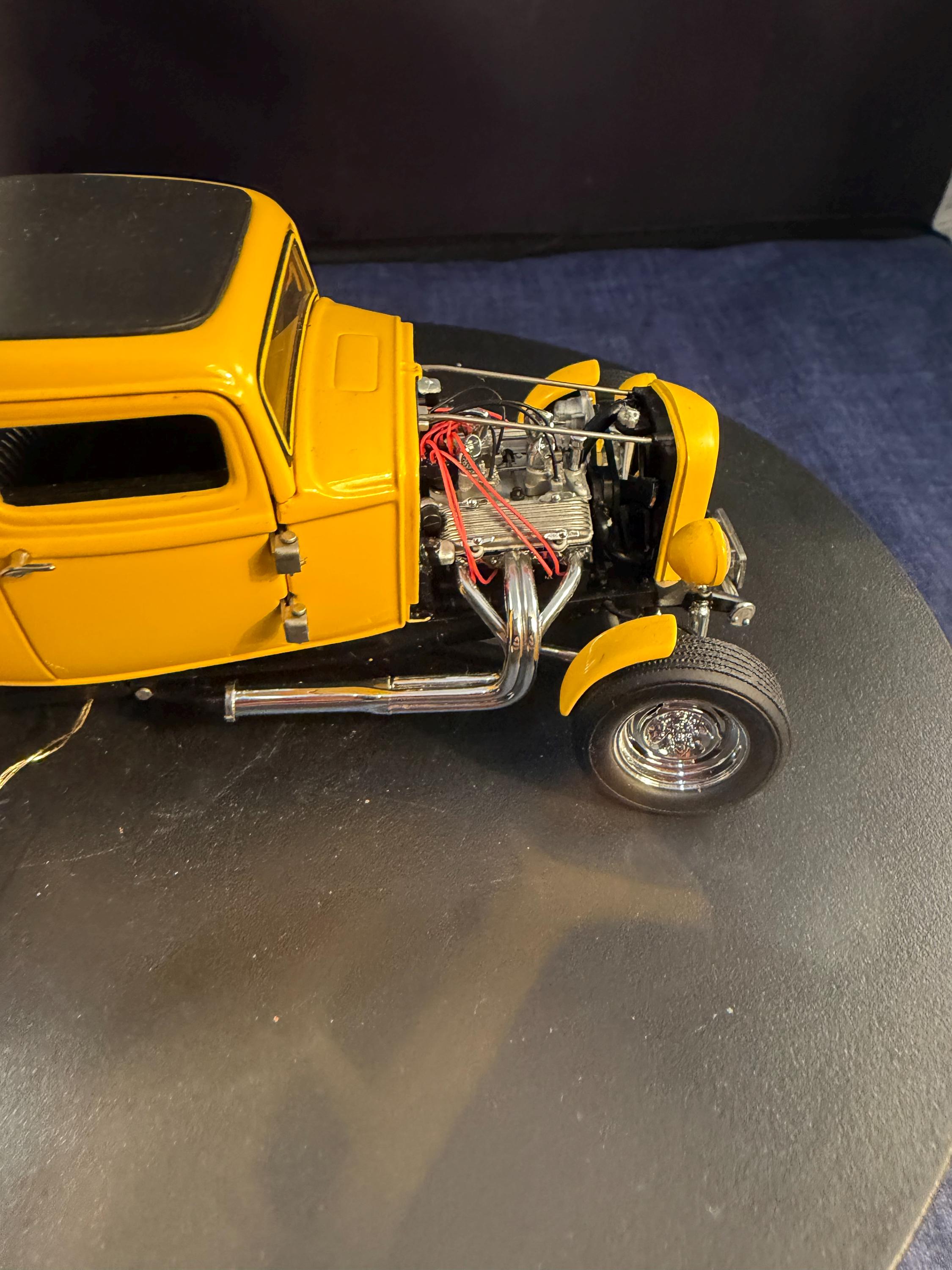 RARE Franklin Mint American Graffiti 32 Ford 5 Window Deuce Coupe
