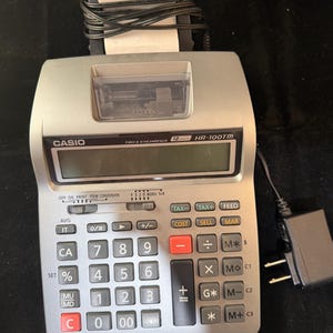 Calcolatrice per tasse e cambi Casio HR-100 TM