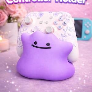 Ditto Controller Holder – 3D Printed Gaming Accessory (Fan-Inspired)