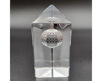 Waterford Crystal 2000 Times Square Figurine Paperweight 3D Star of Hope 4 1/2"