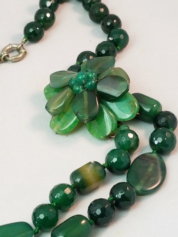 Massive GLASS Faceted Beads and Tumbled Stones, J… - image 3