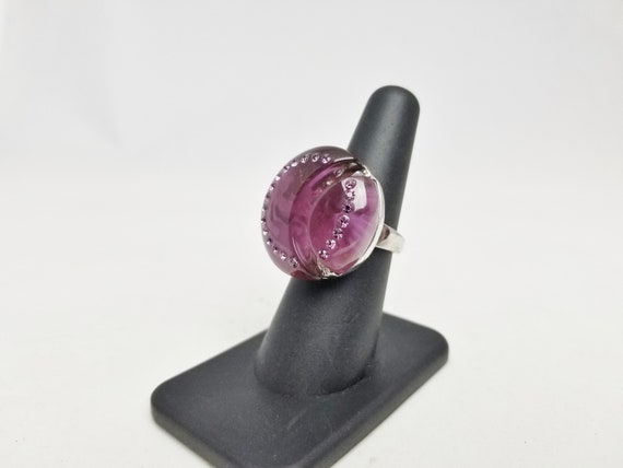 Chunky, Unique, Bold, Designer Statement Ring - V… - image 7