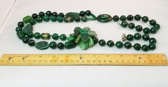 Massive GLASS Faceted Beads and Tumbled Stones, J… - image 7