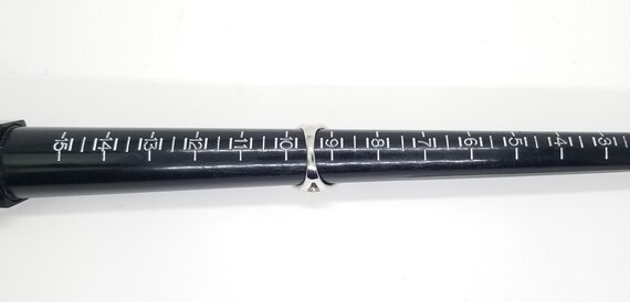 Bold Statement Ring, Large Oval Gray Lucite Glow … - image 9