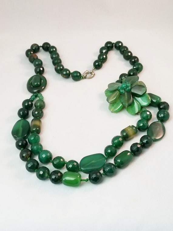 Massive GLASS Faceted Beads and Tumbled Stones, J… - image 2