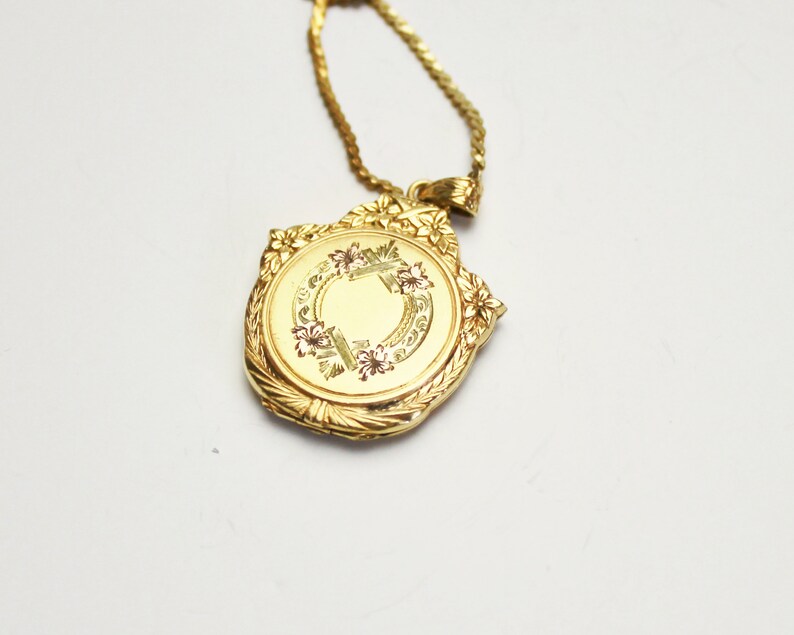 Vintage 1920/'s 12 K Gold Filled Hayward Double Locket Pendant Fine Jewelry Necklace Choker Gift For Her on Etsy