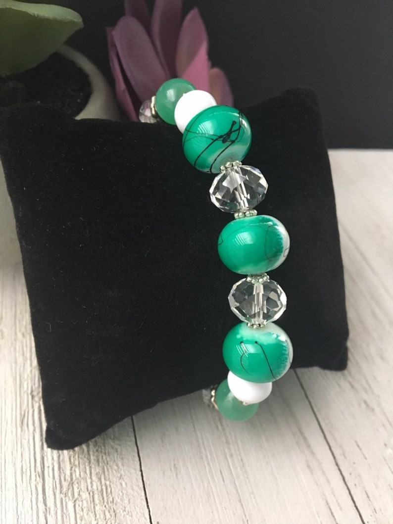 Medical ID Bracelet Stretch Medic Alert Bead Interchangeable Etsy