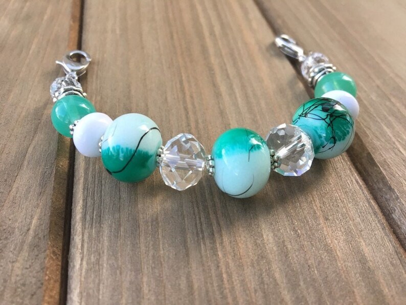 Medical ID Bracelet Stretch Medic Alert Bead Interchangeable Etsy