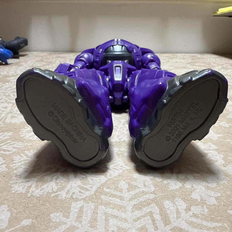Disney Pixar Zurg 25cm große Actionfigur Buzz Lightjahre Nemesis 2021 Lila Bild 2