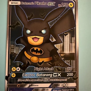 batman pokemon cards Pokemon Chunky Derpy Batman Snorlax Holo