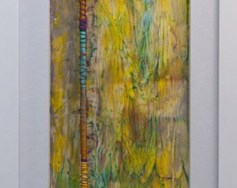 Horizon on the Vertical 3 by Tamara,  framed in white (sold)