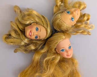 Vintage Barbie doll heads 3