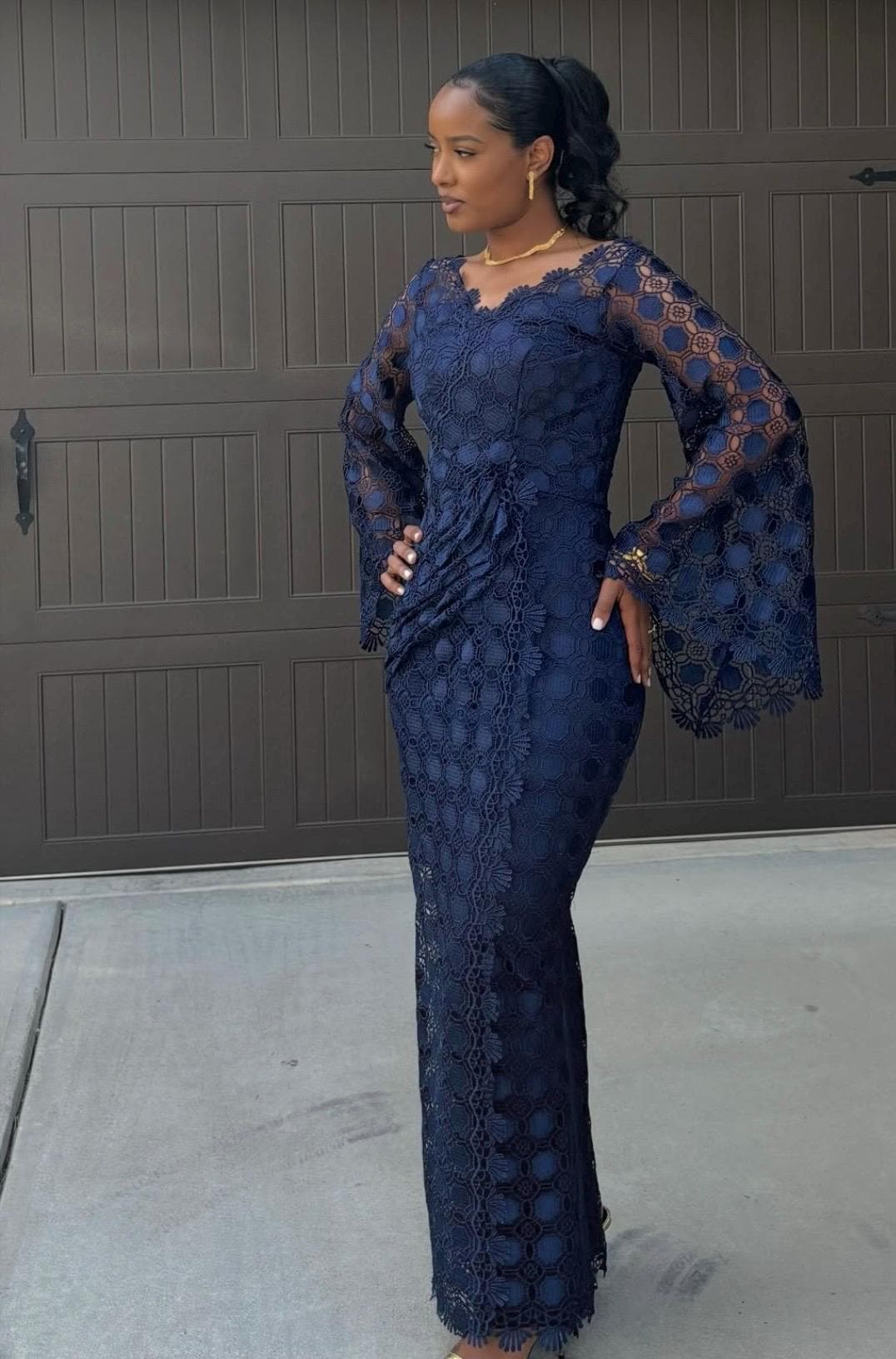 fitted african dresses African Fitted Dresses