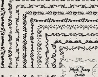 black fancy frames 1