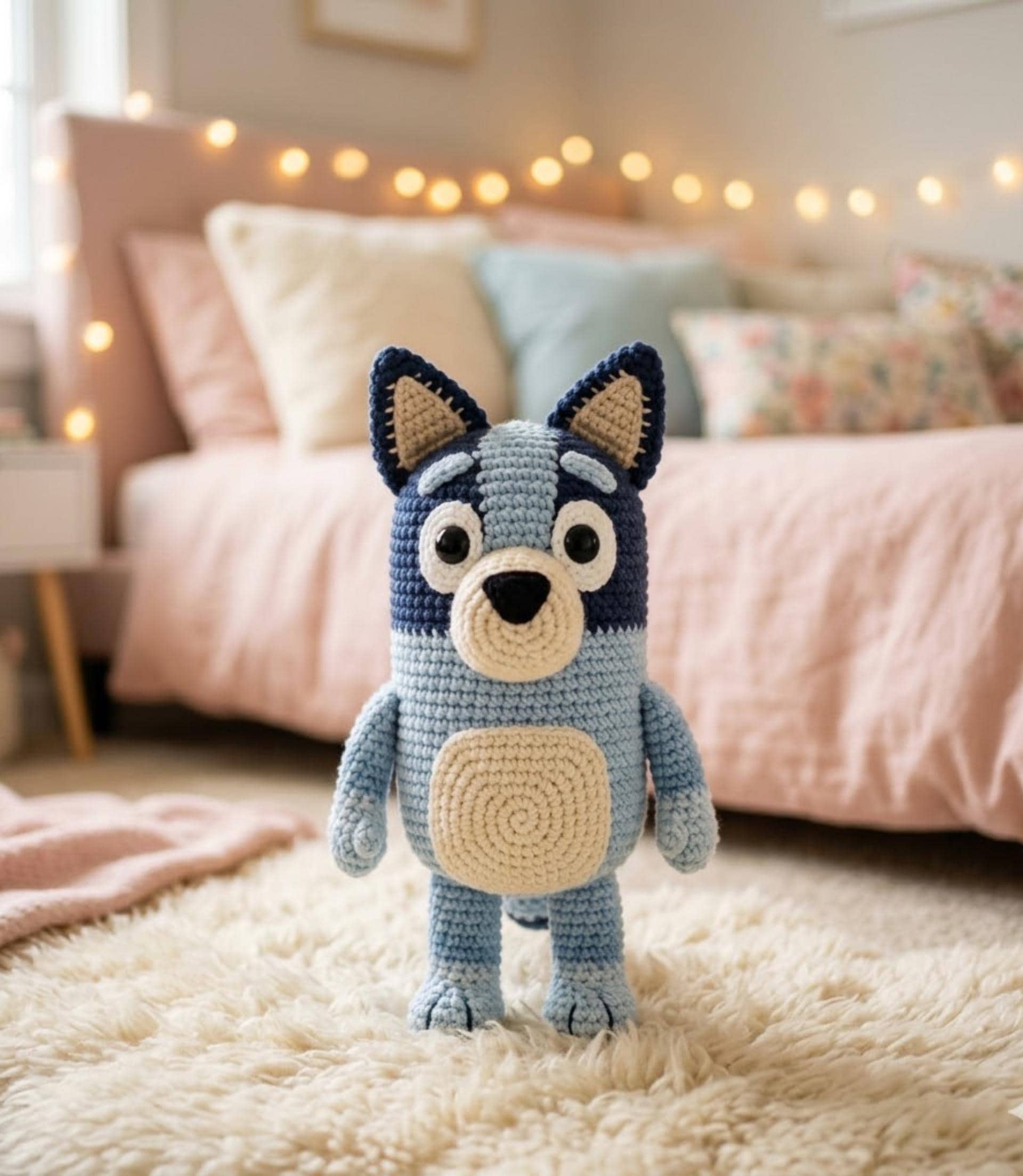 Blue Heeler Dog Stuffed Animal Pattern