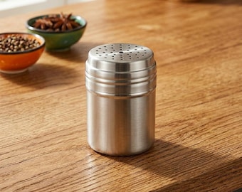 Stainless Steel Seasoning Jar Large Capacity Spice Container Kitchen Storage Bottle BBQ Cooking Organizer Tool