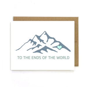 Jusqu'au bout du monde. Carte de voeux réalisée par StrangerDays