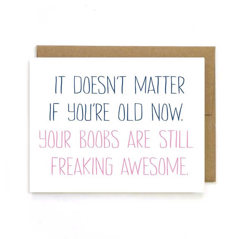 Happy Birthday Boobies - Etsy