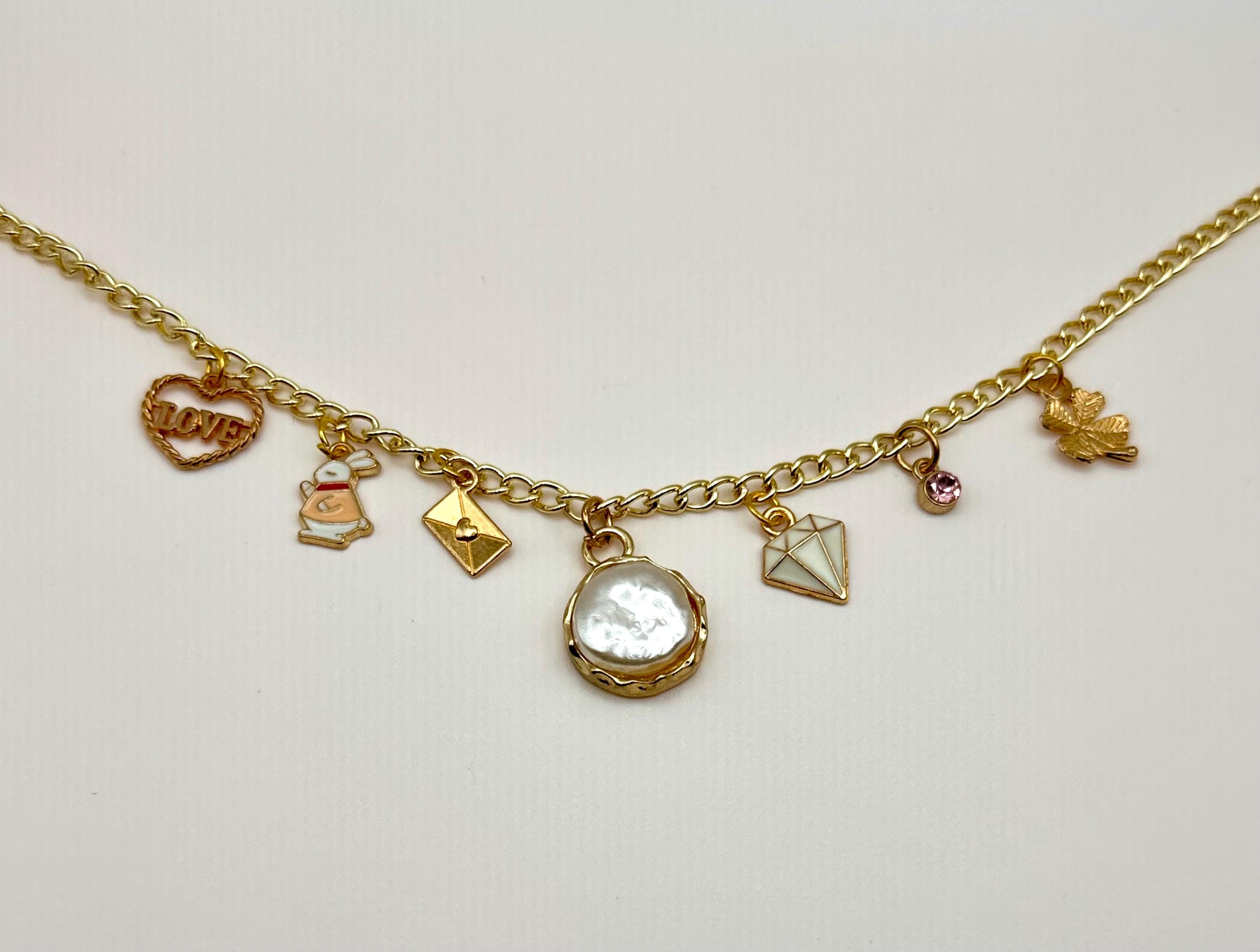 Pearl Girl Charm Necklace