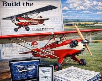 Aircraft Plans – Baby Ace – Homebuilt Airplane Drawings PDF Download | Plans