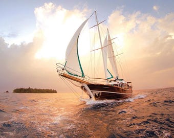 Premium Digital Images – Desktop Wallpapers (JPEG) - Sailboats
