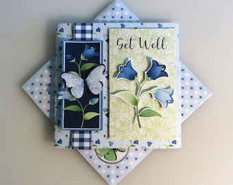 Blue bell get well card.