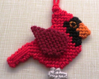 Needlepoint cardinal