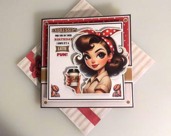 Espressily for you birthday card.