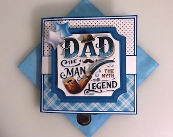 Dad the Man Father's Day card.