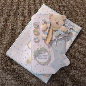 Beary merry Christmas card.